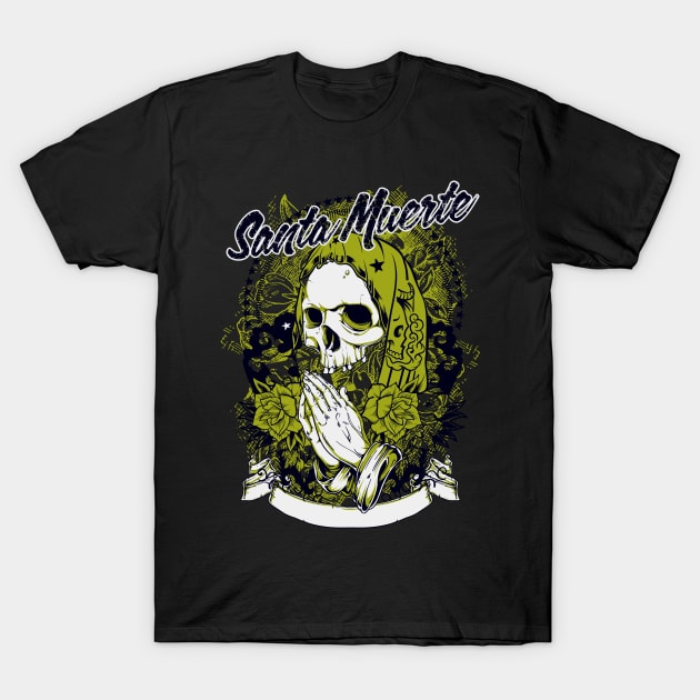 Santa Muerte T-Shirt by viSionDesign